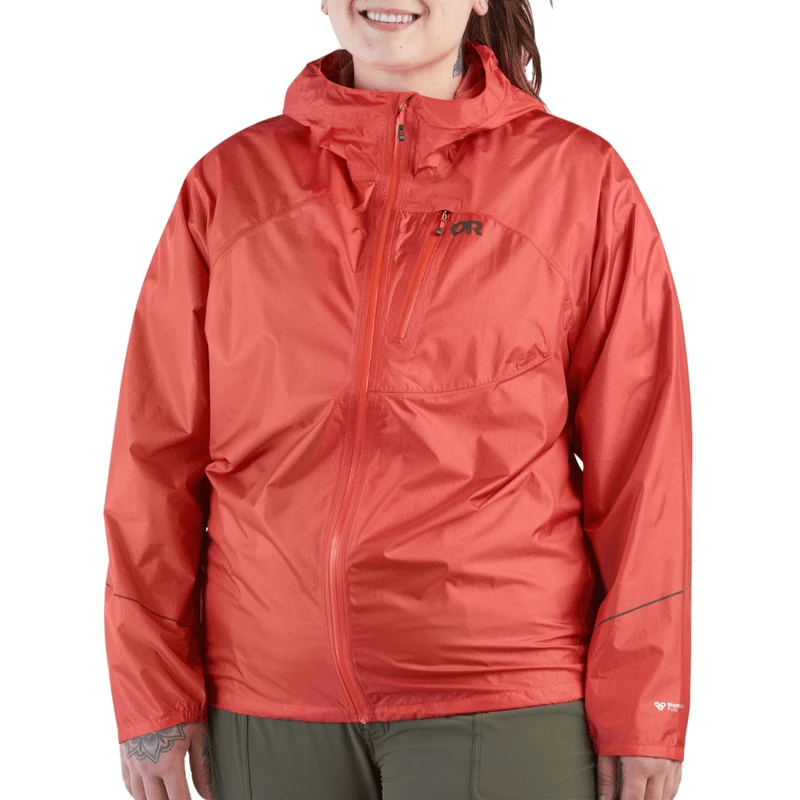 Outdoor Research Helium Rain Jacket - Plus Size - Women's 5 Outdoor Research Helium Rain Jacket - Plus Size - Women's - Image 3