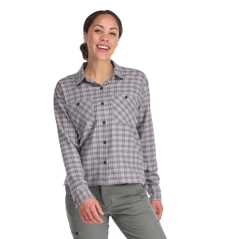Outdoor Research Feedback Lightweight Flannel Shirt - Women's 6 Outdoor Research Feedback Lightweight Flannel Shirt - Women's - Image 4