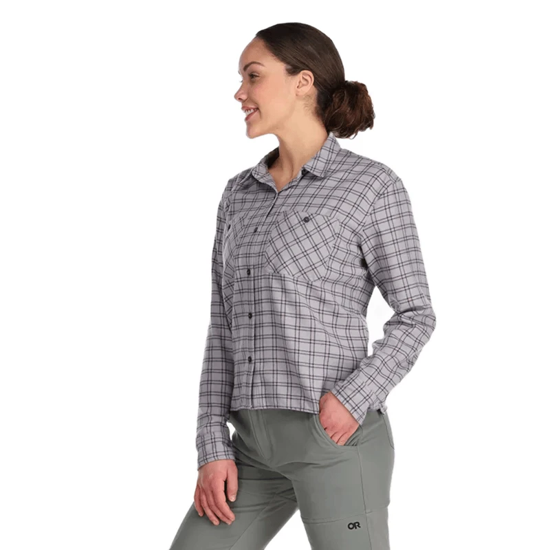 Outdoor Research Feedback Lightweight Flannel Shirt - Women's 5 Outdoor Research Feedback Lightweight Flannel Shirt - Women's - Image 3