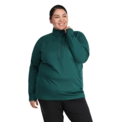 Outdoor Research Vigor Half Zip Jacket - Women's Plus -Outdoor Research 1127829 800 auto