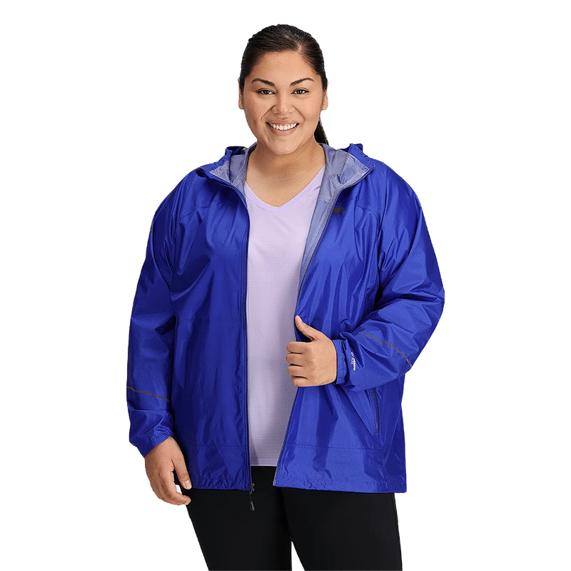 Outdoor Research Helium Rain Jacket - Plus - Women's 5 Outdoor Research Helium Rain Jacket - Plus - Women's - Image 3