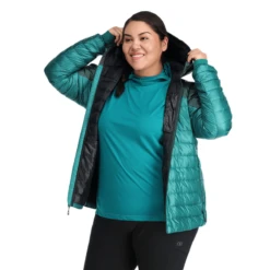 Outdoor Research Helium Down Hoodie - Plus Size - Women's -Outdoor Research 1244712 800 auto