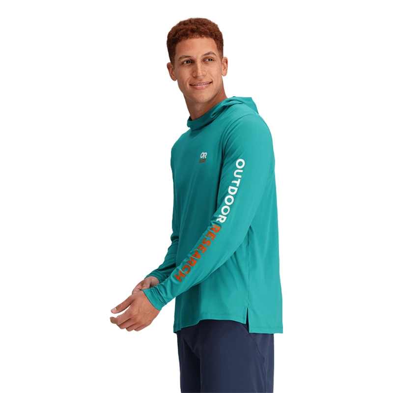 Outdoor Research Activeice Spectrum Graphic Sun Hoodie - Men's 7 Outdoor Research Activeice Spectrum Graphic Sun Hoodie - Men's - Image 5