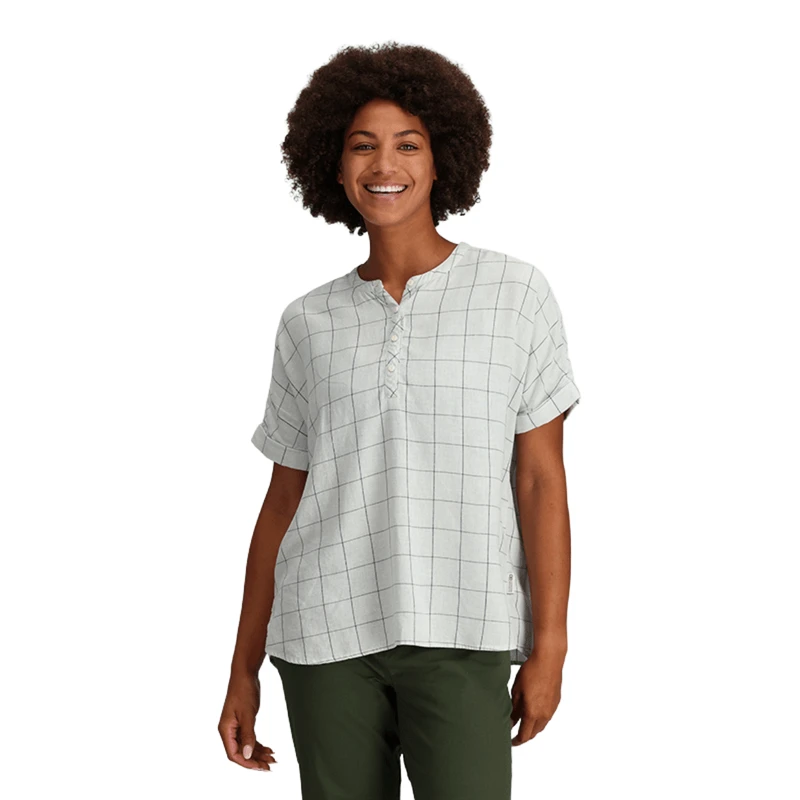 Outdoor Research Aslan Pullover Short Sleeve Shirt - Women's 4 Outdoor Research Aslan Pullover Short Sleeve Shirt - Women's - Image 2