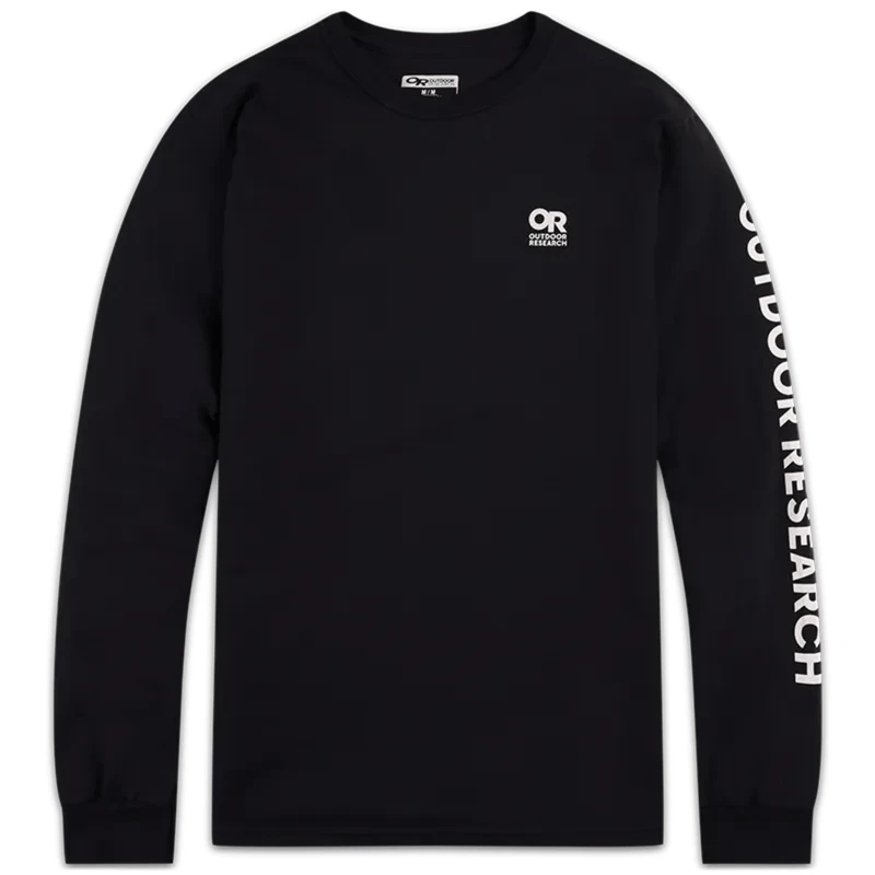 Outdoor Research Lockup Chest Logo Long Sleeve T-Shirt 3 Outdoor Research Lockup Chest Logo Long Sleeve T-Shirt