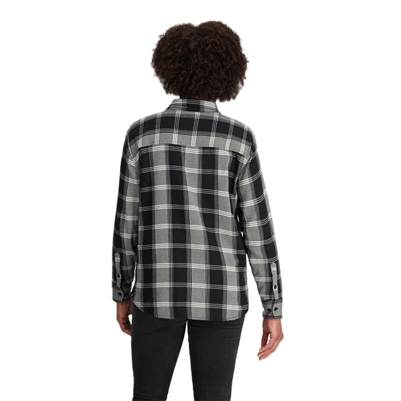 Outdoor Research Feedback Flannel Twill Shirt - Women's 3 Outdoor Research Feedback Flannel Twill Shirt - Women's