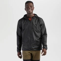 OUTDOOR RESEARCH Men's Helium Wind Hoodie 8 OUTDOOR RESEARCH Men's Helium Wind Hoodie -Outdoor Research 2077276 001 alt1