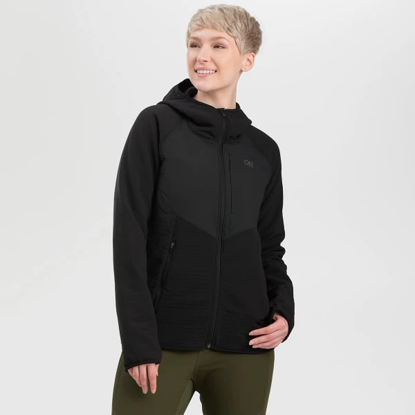 OUTDOOR RESEARCH Women's Vigor Plus Fleece Hoodie 4 OUTDOOR RESEARCH Women's Vigor Plus Fleece Hoodie - Image 2