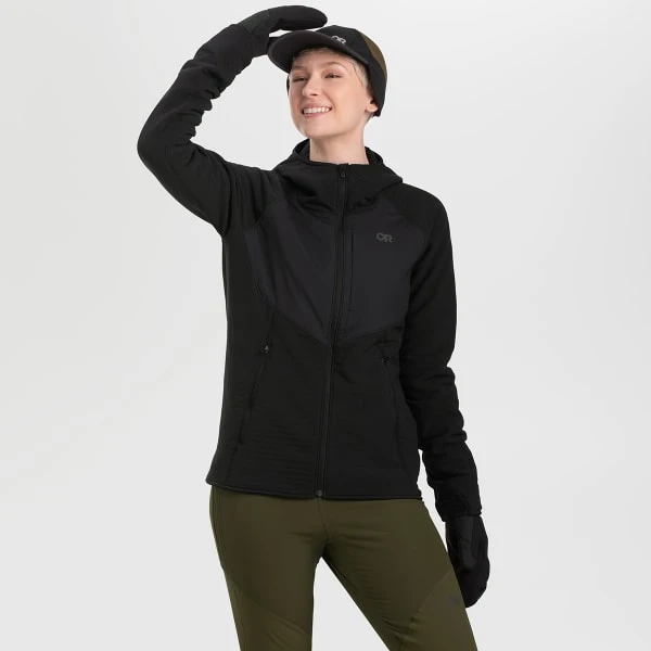OUTDOOR RESEARCH Women's Vigor Plus Fleece Hoodie 6 OUTDOOR RESEARCH Women's Vigor Plus Fleece Hoodie - Image 4