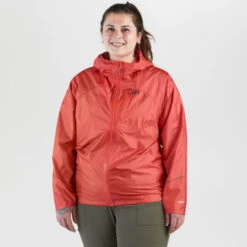OUTDOOR RESEARCH Women's Helium Rain Jacket, Plus Sizes -Outdoor Research 2084004 604 alt1