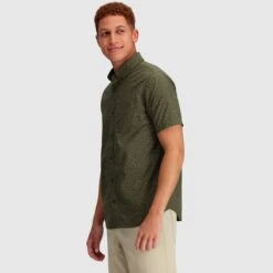 OUTDOOR RESEARCH Men's Rooftop Short-Sleeve Shirt -Outdoor Research 2085983 315 alt3