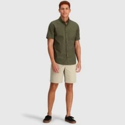 OUTDOOR RESEARCH Men's Rooftop Short-Sleeve Shirt -Outdoor Research 2085983 315 alt4