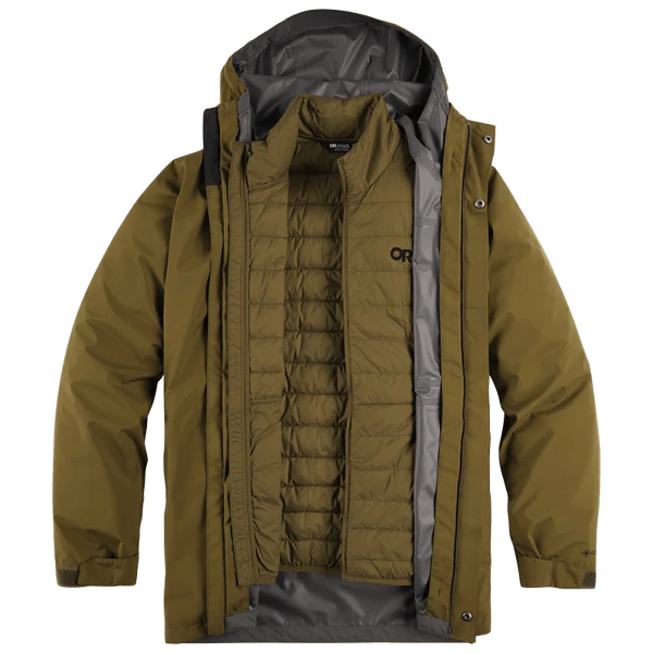 OUTDOOR RESEARCH Men's Foray 3-in-1 Parka 3 OUTDOOR RESEARCH Men's Foray 3-in-1 Parka