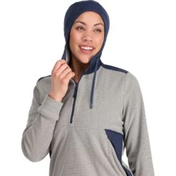 Outdoor Research Trail Mix Pullover Hoodie - Women's -Outdoor Research ASHNAVBLU D3