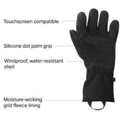 Outdoor Research Inception Aerogel Glove -Outdoor Research BK D3 4