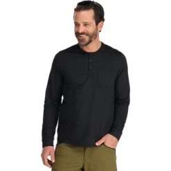 Outdoor Research Baritone Long-Sleeve Henley - Men's -Outdoor Research BLA 73
