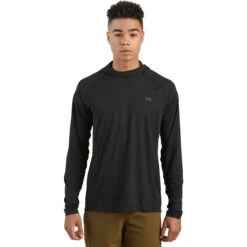 Outdoor Research Echo Hooded Long-Sleeve Shirt - Men's -Outdoor Research BLA 77