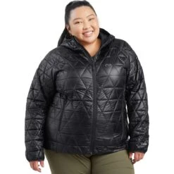 Outdoor Research Helium Insulated Hooded Plus Jacket - Women's -Outdoor Research BLA 92