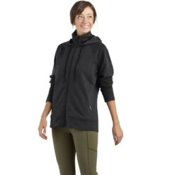 Outdoor Research Emersion Fleece Hooded Jacket - Women's -Outdoor Research BLAHEA D3 1