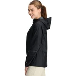 Outdoor Research Helium Rain Jacket - Women's -Outdoor Research BLA D4 25