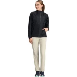 Outdoor Research Helium Rain Jacket - Women's -Outdoor Research BLA D5 18