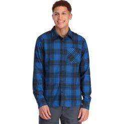 Outdoor Research Kulshan Flannel Shirt - Men's -Outdoor Research CLABLUPLA 1
