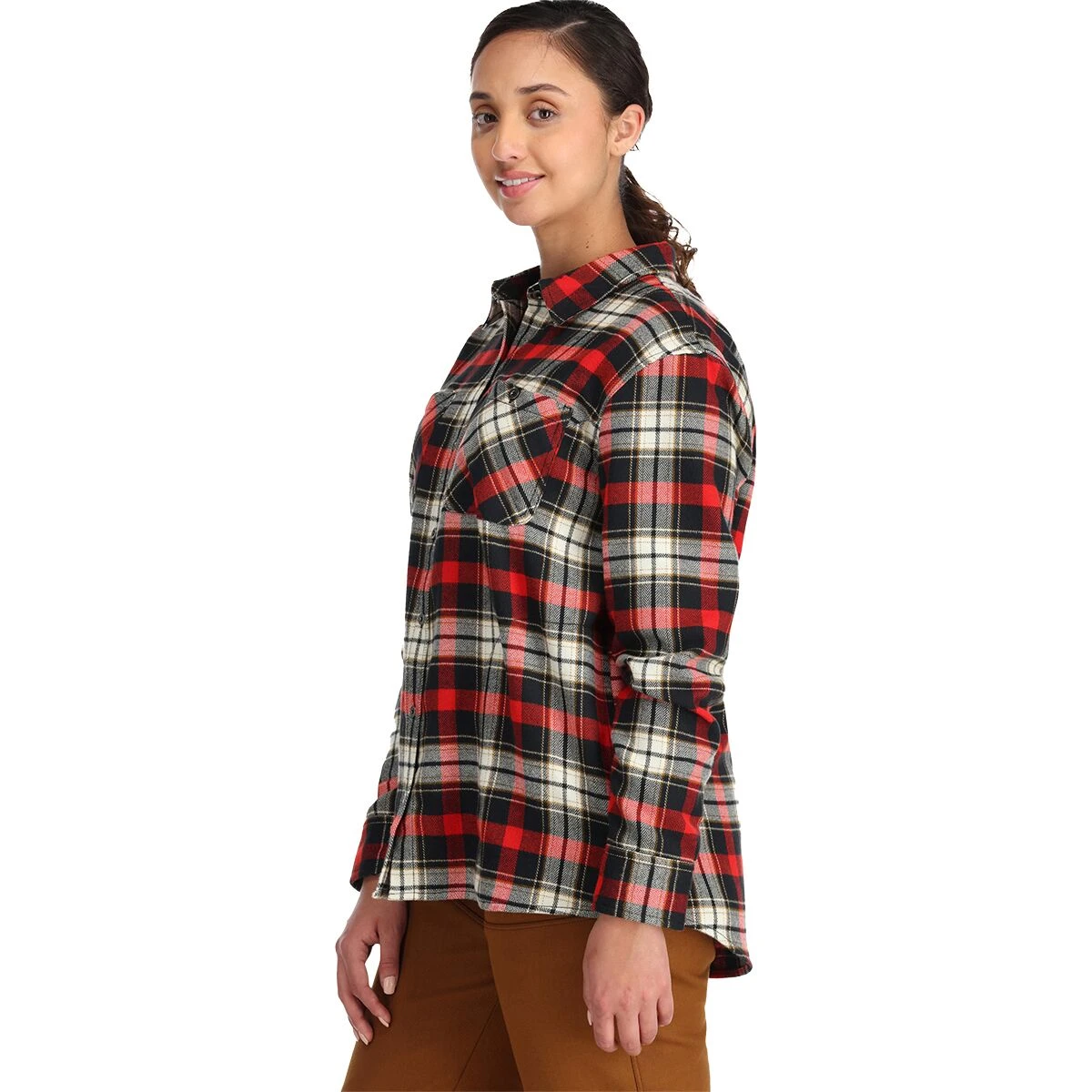 Outdoor Research Feedback Flannel Shirt - Women's 10 Outdoor Research Feedback Flannel Shirt - Women's - Image 8