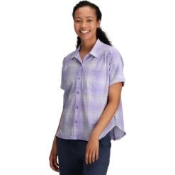 Outdoor Research Astroman Short-Sleeve Sun Shirt - Women's -Outdoor Research LAVPLA 1