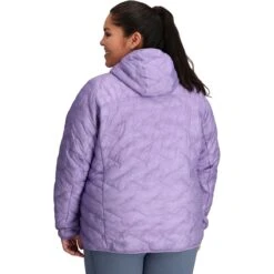 Outdoor Research SuperStrand LT Plus Size Hooded Jacket - Women's -Outdoor Research LAV D1 2