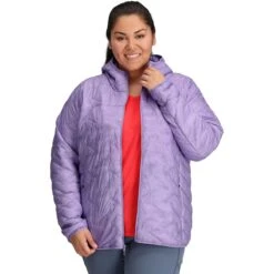 Outdoor Research SuperStrand LT Plus Size Hooded Jacket - Women's -Outdoor Research LAV D3 1