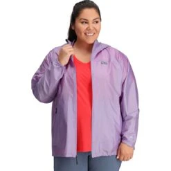 Outdoor Research Helium Rain Jacket - Plus - Women's -Outdoor Research LAV D3