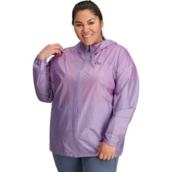 Outdoor Research Helium Rain Jacket - Plus - Women's -Outdoor Research LAV D4