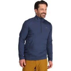 Outdoor Research Baritone Quarter Zip - Men's -Outdoor Research NAVBLU 20
