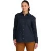Outdoor Research Feedback Flannel Shirt - Women's -Outdoor Research NAVBLU 37