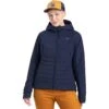 Outdoor Research Shadow Insulated Hooded Jacket - Women's -Outdoor Research NAVBLU 43