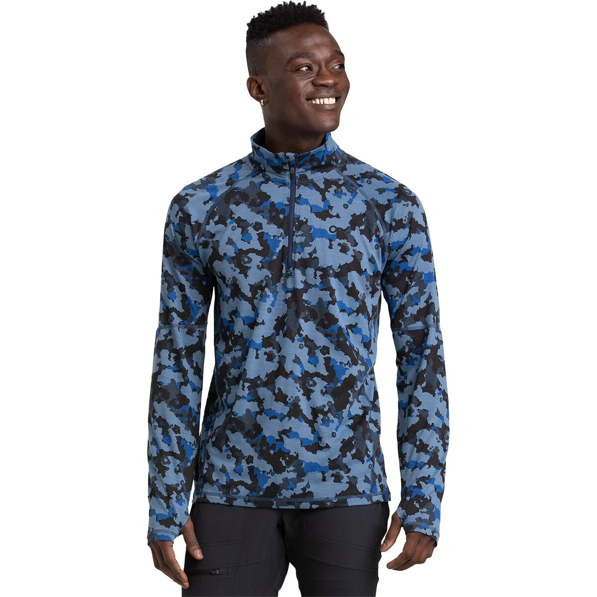 Outdoor Research Alpine Onset Merino Quarter Zip Baselayer Top - Men's 10 Outdoor Research Alpine Onset Merino Quarter Zip Baselayer Top - Men's - Image 8