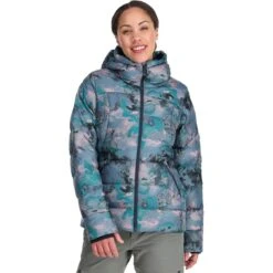 Outdoor Research Coldfront Down Hooded Jacket - Women's -Outdoor Research NIMWAT 3