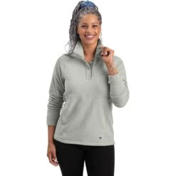 Outdoor Research Trail Mix Snap Pullover - Women's -Outdoor Research SAN 1
