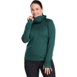 Outdoor Research Alpine Onset Merino 150 Hooded Baselayer Top - Women's -Outdoor Research TRE 8